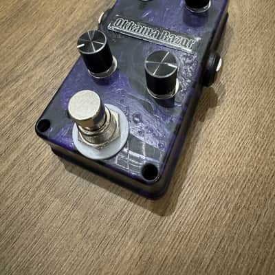 Oldmusic MicroBLADE based on Fairfield Barbershop J201 MOSFET Overdrive Pedal Distortion Preamplifier Amp in a box Booster Boutique blues rock metal drive Preamp image 5