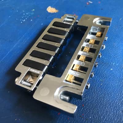Schaller 456 Vintage Guitar Bridge/Tailpiece 1970's (Tony Iommi "Old Boy " SG Jaydee Super Rare!) image 4