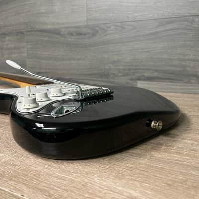 Fender Standard Stratocaster Left-Handed Electric Guitar Black 1998-1999 #2848 image 6