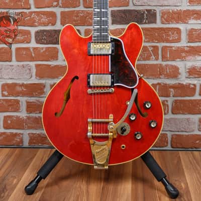 Gibson ES-345TD Custom Cherry 1964 w/OHSC (Headstock Repair) image 1