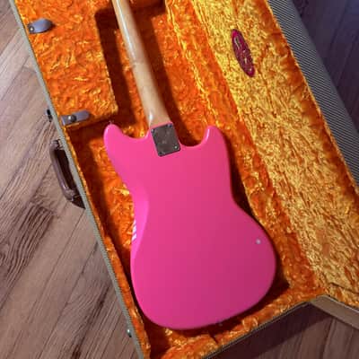 Fender Competition Pink Left-Handed Mustang image 5