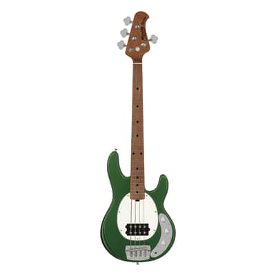 Sterling by Music Man StingRay Short Scale Bass Guitar - Charging Green image 2