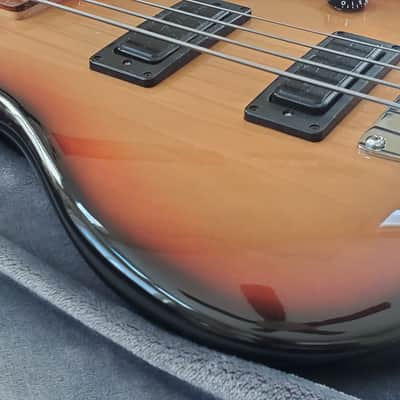 1989 Peavey Foundation FL 4 String Fretless USA Rare Electric Bass - Sunburst Finish image 7