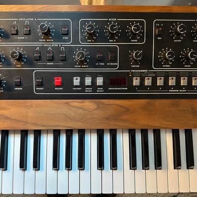 Sequential Prophet-5 61-Key 5-Voice Polyphonic Synthesizer 2020 - Present - Black with Wood Sides image 3