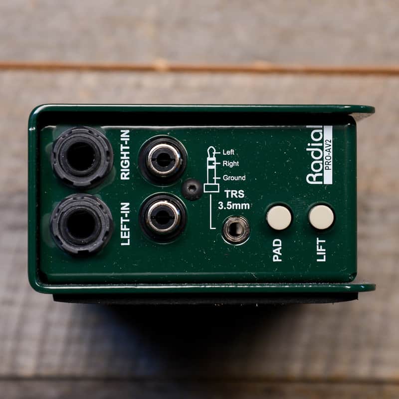 Radial ProAV2 Passive Stereo Multimedia DI Box image 2