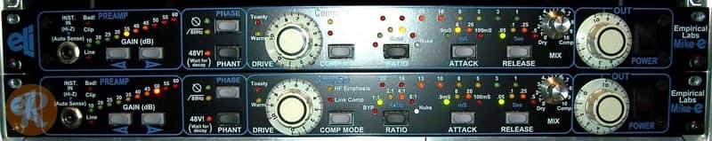 Empirical Labs "Twin Pak" EL-9 Mike-E Preamp / Compressor Pair image 1