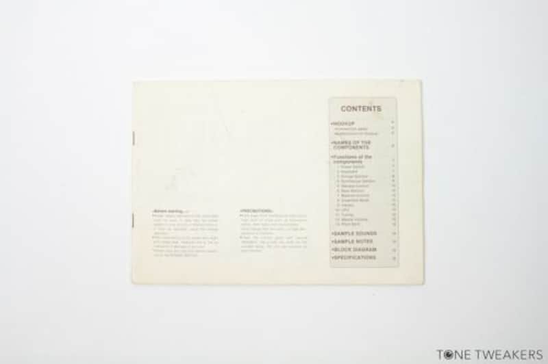 ROLAND PARAPHONIC 505 OWNERS MANUAL synthesizer guide book VINTAGE SYNTH DEALER image 1
