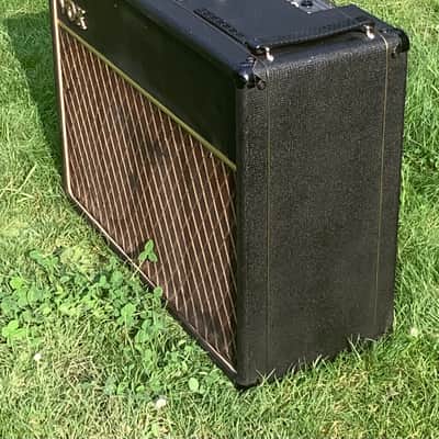 Vox AC-15/T Twin 2-Channel 15-Watt 2x12" Guitar Combo 1963 - 1965 - Black with Brown Diamond Cloth image 6