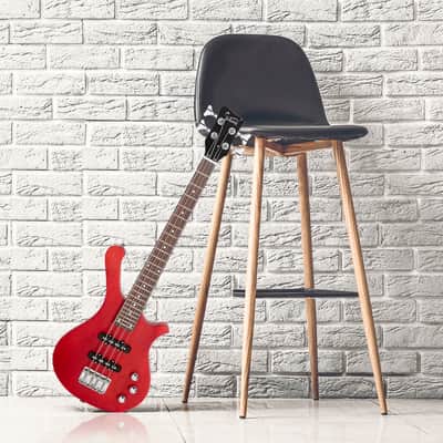 🎸SHORT SCALE "Warstick" Style Electric Bass Guitar +Rosewood Fretboard +Cable!🎸 image 2