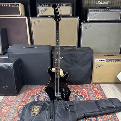 BC Rich NJ Series Warlock Bass w/DiMarzios Badass Bridge Nagoya Japan - 1985 image 18