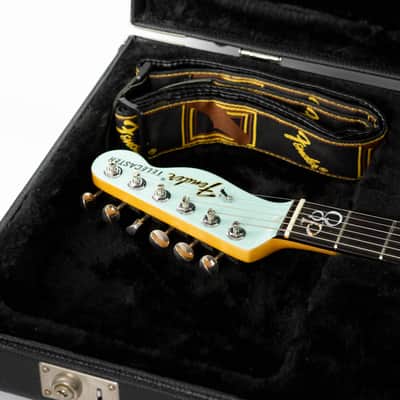 Fender Limited Edition Two-Tone American Thinline Telecaster 2019 Surf Green image 24