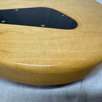 Epiphone SC-550 sc550 Scroll Singlecut Guitar with Chipboard Case Vintage - Natural image 22