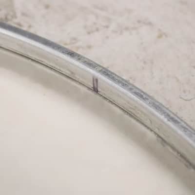 Slingerland 22" Coated Bass Drum Logo Head Vintage image 7