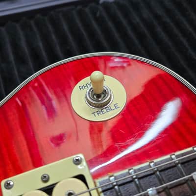 2002 Epiphone Ace Frehley Signature Les Paul 1997 - 2006 - Heritage Cherry Sunburst image 19