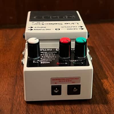 Boss LS-2 Line Selector (Silver Label) 1991 - Present - White image 5