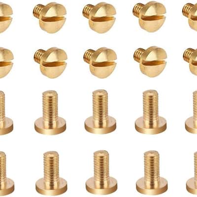 Sax Saxophone Repair Screw 3mm 1/8 inch Durable Alto Sax Repair Maintenance Kit Woodwinds Instruments Repair Accessories 10 Large 10 Small image 1