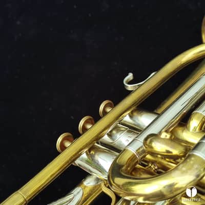 F.E. Olds Standard Los Angeles Bb cornet LM gamonbrass case mouthpiece image 12