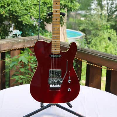 Kramer American Vintage Classic III 1987 Candy Apple Red Floyd Rose Duncan image 5