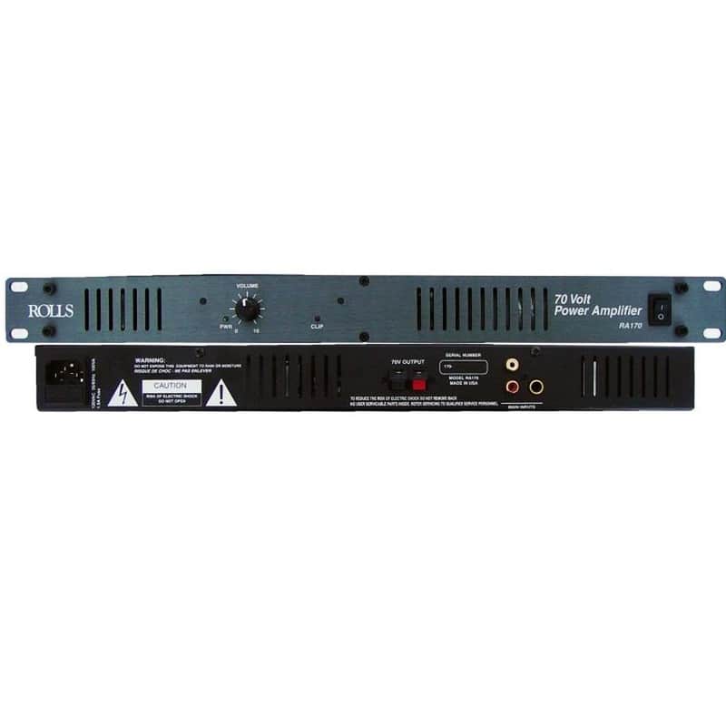 Rolls RA170 70-Volt Power Amplifier image 1