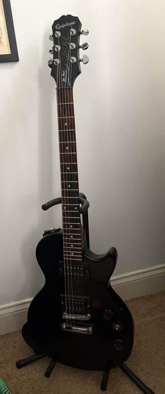 Epiphone Les Paul Special-II LE 2009 - 2019 - Worn Black image 1