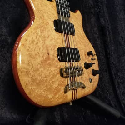 Alembic  Distallate 5 Bass - 1987 Natural - Birds Eye Maple - image 1