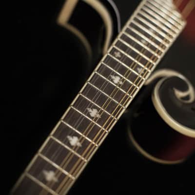 Washburn M3SWE | Bluegrass F-Style Mandolin w/ HSC, Trans Wine Red. New with Full Warranty! image 11