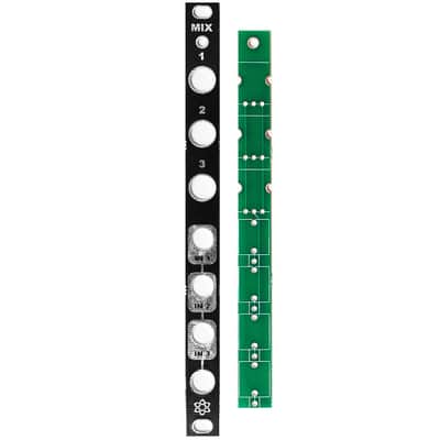 Synthrotek MIX PCB and Panel - Eurorack Mixer Module PCB Set image 1