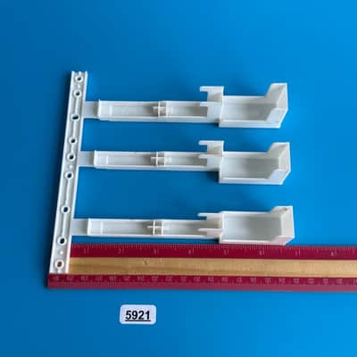CASIO LK-135 LK-230 LK-265 Keyboard Replacement Part: 3 White Key Set [D-F-A] image 7