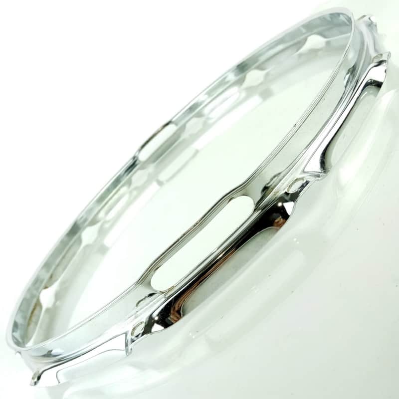 Ludwig 15"12Lug 1.6mm 80s Resonant Marching Snare Drum Rim/Hoop Triple Flange US image 1