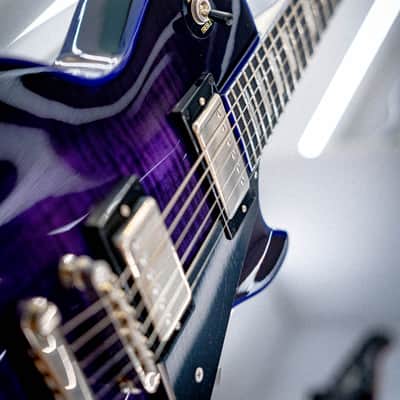 Epiphone Les Paul Custom Widow | Purple Burst image 4