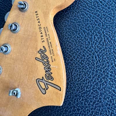 Fender Stratocaster 1966 neck 100 original image 5