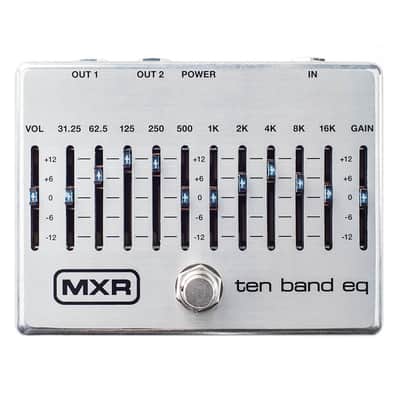 MXR M108S 10-Band EQ Equalizer Pedal image 1
