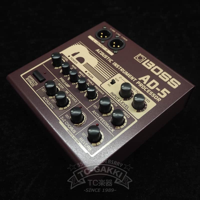 Boss AD-5 Acoustic Instrument Processor | Reverb
