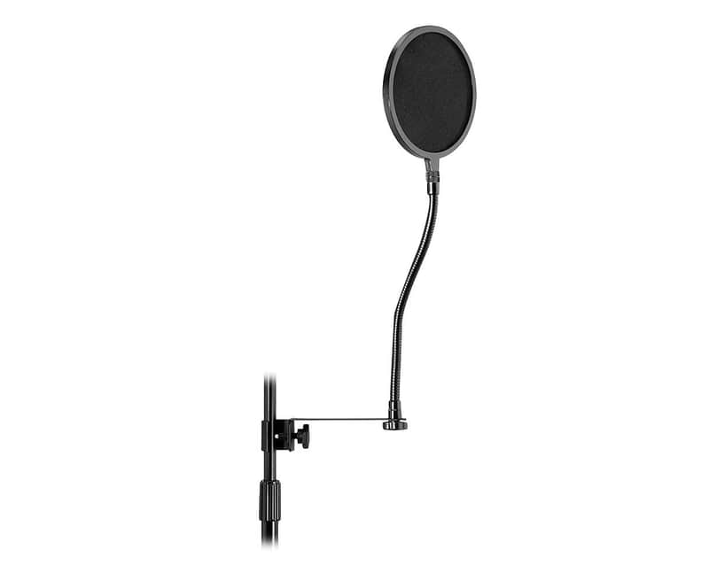 On-Stage ASVS6GB Pop Filter w/ Clamp, Gooseneck image 1