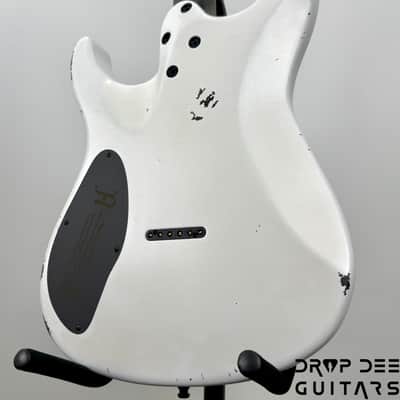 Mayones Adam Christianson Aquila Cardinal Aged Electric Guitar w/ Case - Cardinal White Aged image 19