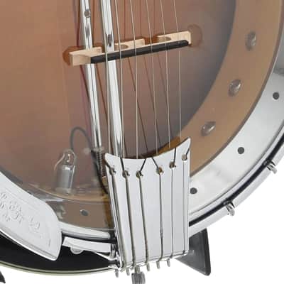 Gold Tone GT-750 Deluxe Hard Rock Maple Neck 6-String Banjitar(Banjo-Guitar) w/Gig Bag & Resonator image 5