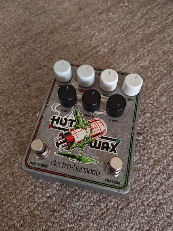 Electro-Harmonix Hot Wax Dual Overdrive 2017 - Present - White image 1