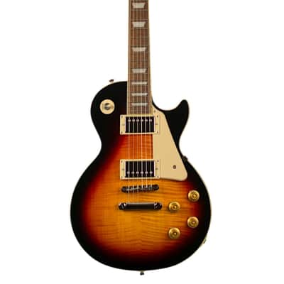 New Epiphone Inspired by Gibson Les Paul Standard '50s Figured Top Bourbon Burst w/Premium Gig Bag #24121526391 image 7