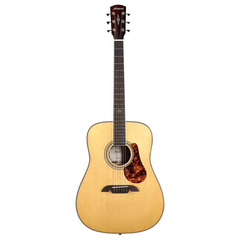 Alvarez MD70e Herringbone Masterworks Dreadnought Acoustic Electric with deluxe gig bag NEW image 1