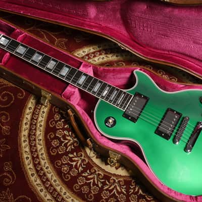 Gibson Custom Shop Order Custom Collection Les Paul Custom Planet Green Metallic-2016 image 11
