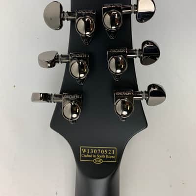 Schecter Blackjack SLS C-1 FR-P Satin Black SBK New + Free Gig Bag - Left Handed Passive Dots C1 C 1 image 14