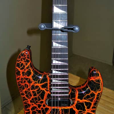 Charvel Model 4 1987-1988 Lava Crackle image 7