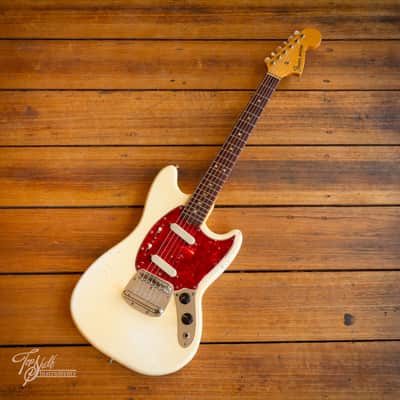 Fender Mustang Olympic White 1966 image 2