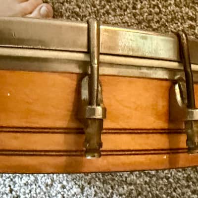 Unbranded maybe Washburn 6 string C-1920  Banjo  Natural image 6