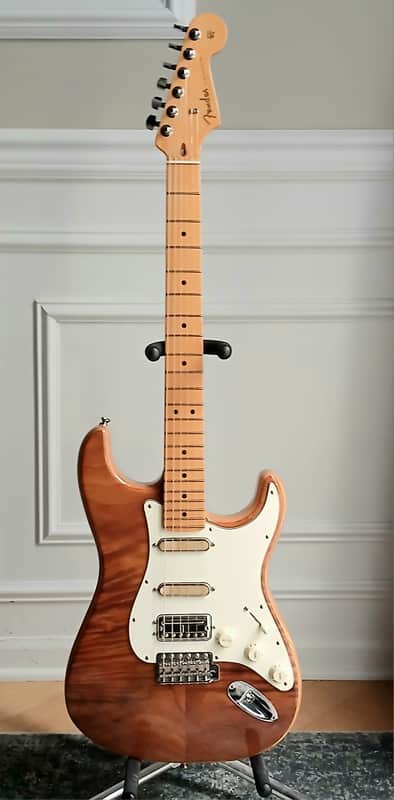 Fender Rarities Series Flame Koa Top American Original '50s Stratocaster with Maple Fretboard 2019 - Natural