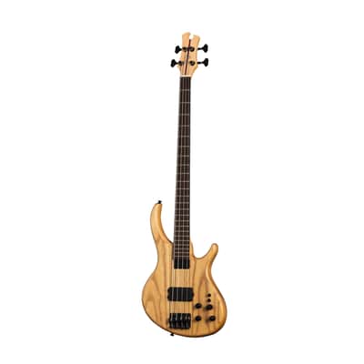 Tobias Growler IV 4-String Bass w/ Bartolini Pickup and Gig Bag - Natural image 2