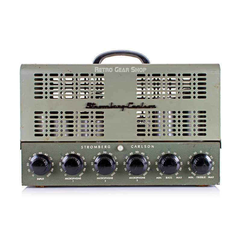 Stromberg Carlson AU 57 Tube Amplifier Head Mic Preamp Vintage Rare Analog AU57 image 1