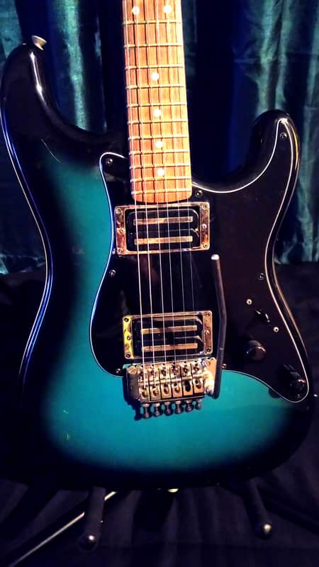 Fernandes FST-75 (The Function) 1983 Teal Blue | Reverb