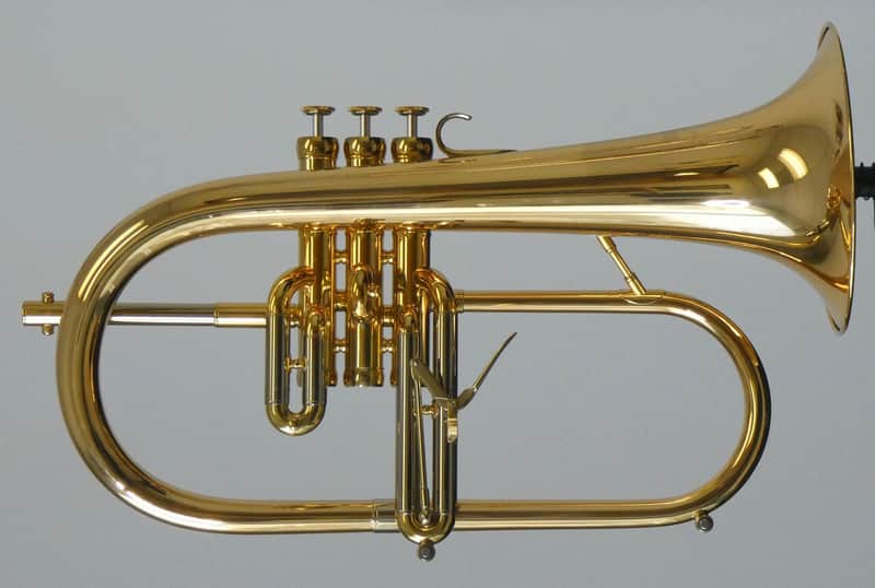 Adams Sonic Flugelhorn in Gold Lacquer image 1