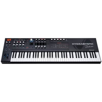 ASM Ashun Sound Machines Hydrasynth Deluxe Keyboard Synthesizer, 73-Key, Open Box (Like New)
